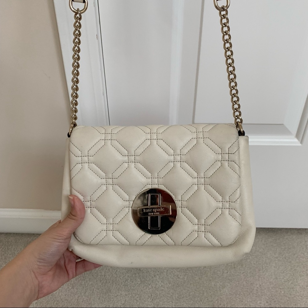 Kate Spade White Crossbody